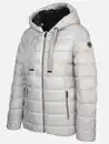 Bild 3 von Damen Steppjacke mit Kapuze Grau