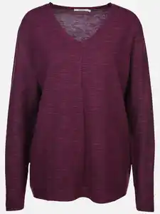 Damen Pullover in Ottoman Ripp Pink