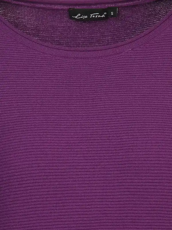 Bild 3 von Damen Strukturpullover Lila