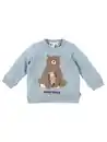 Bild 1 von Baby Jungen Sweatpullover mit Bärenmotiv Blau