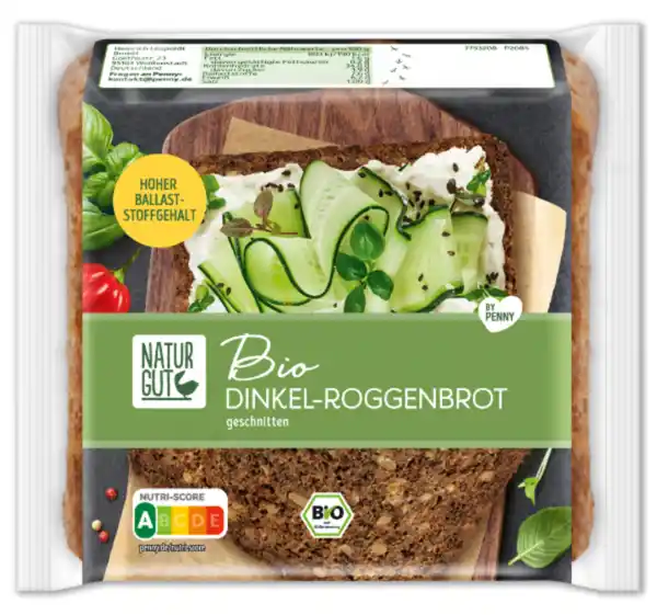 Bild 1 von NATURGUT Bio Dinkel-Roggenbrot oder Bio Mehrkornbrot*