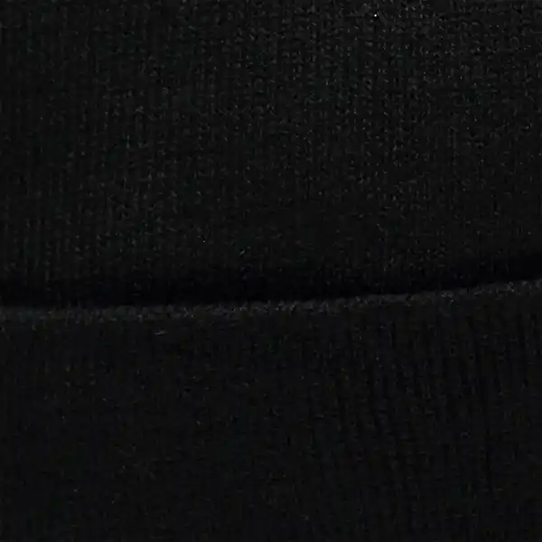 Bild 3 von Herren Strickmütze unifarben Schwarz