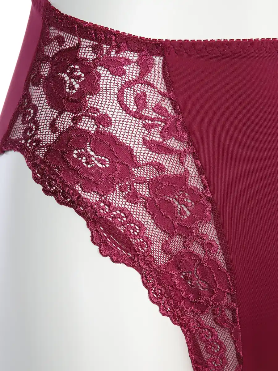 Bild 3 von Große Größen Mieder Slip Pink