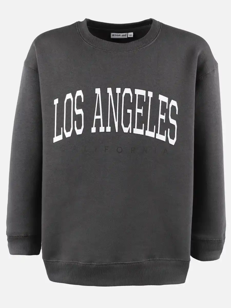 Bild 1 von Jungen Sweatshirt mit Schriftprint Grau