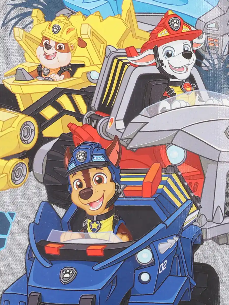 Bild 3 von Kinder Sweatjacke mit Print und Kapuze Grau