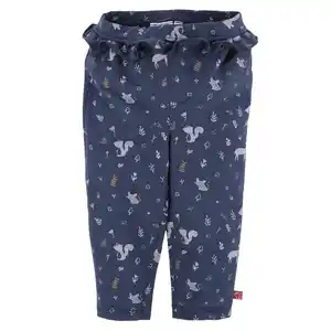 Baby Mädchen Jogginghose mit Alloverprint Blau