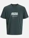 Bild 1 von Jack&Jones JCOAERO FRONT PRINT T Shirt Grau