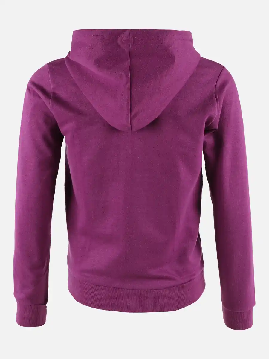 Bild 2 von Mädchen Sweatjacke mit Print und Kapuze Lila