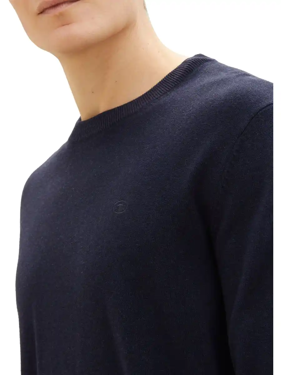 Bild 3 von Tom Tailor Herren Strickpullover Blau