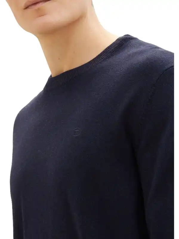 Bild 3 von Tom Tailor Herren Strickpullover Blau
