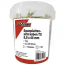 Bild 1 von GO/ON! Torx-Spanplattenschraube, ØxL: 5 x 60 mm, Stahl