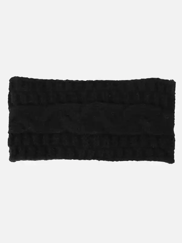 Bild 2 von Damen Stirnband mit Knoten Schwarz