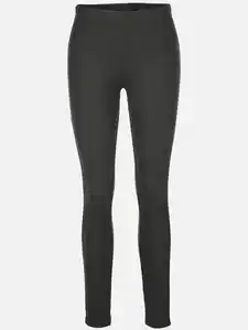 Damen Ripp-Leggings Grau