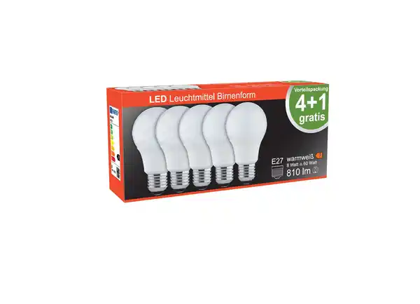 Bild 1 von LED-Leuchtmittel A60 E27