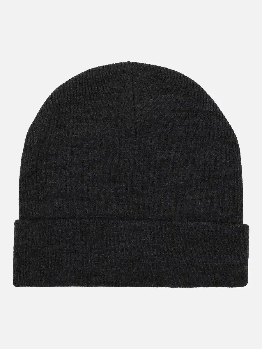 Bild 2 von Herren Strickmütze unifarben Grau