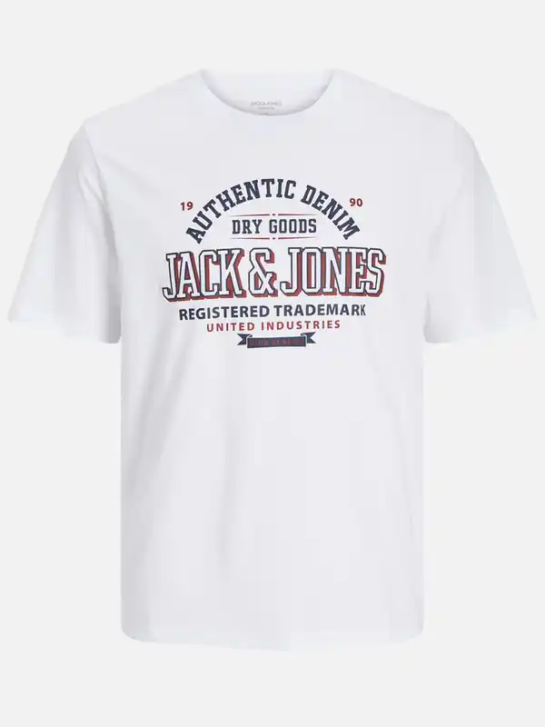 Bild 1 von Jack&Jones JJELOGO TEE SS O-NECK T-Shirt Weiß