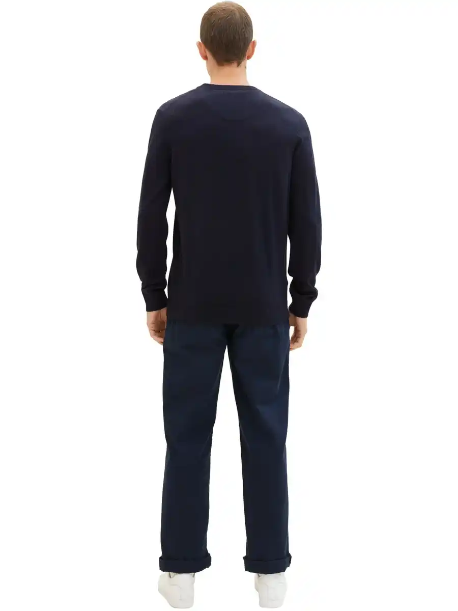 Bild 2 von Tom Tailor Herren Strickpullover Blau