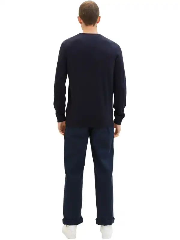 Bild 2 von Tom Tailor Herren Strickpullover Blau