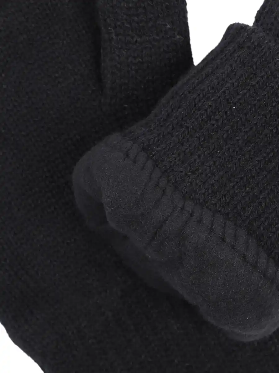 Bild 3 von Herren Strickhandschuhe mit Innenfleece Schwarz