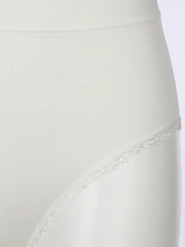 Bild 3 von Damen Taillenslip Seamless im 2er Pack Weiß