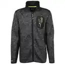 Bild 1 von Herren Strickfleecejacke Schwarz