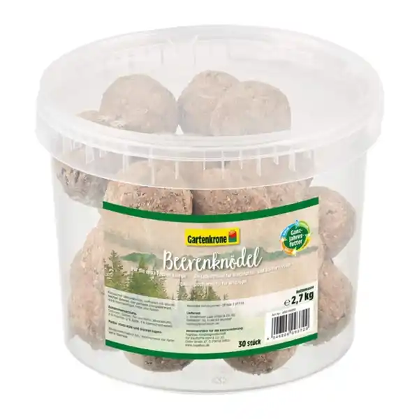 Bild 1 von Gartenkrone Wildvogelfutter »Beerenknödel«, 2,7 kg