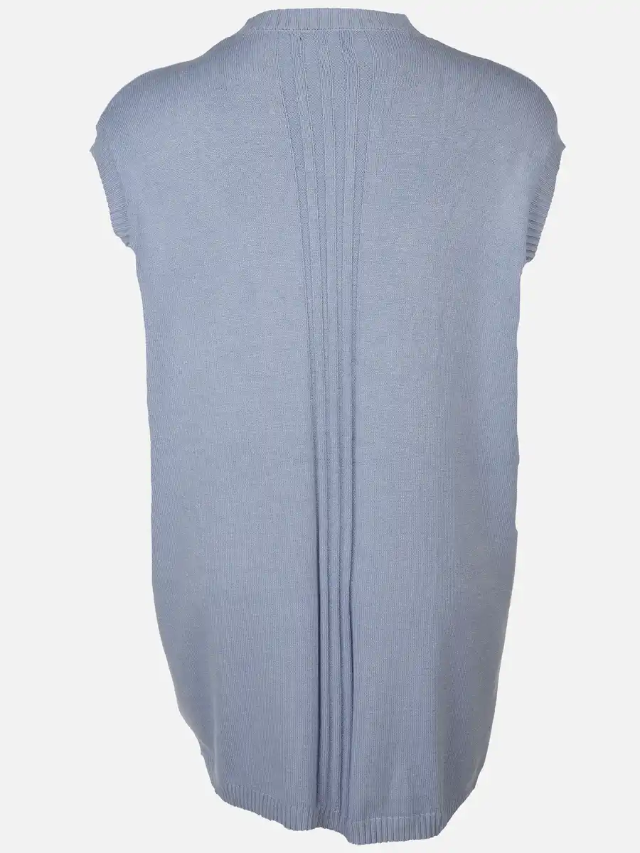 Bild 2 von Große Größen Strickweste Blau
