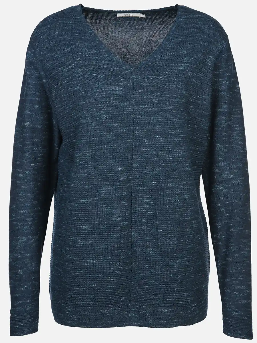 Bild 1 von Damen Pullover in Ottoman Ripp Türkis