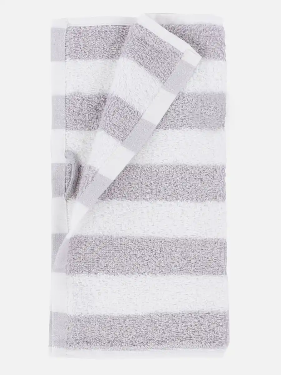 Bild 1 von Waschtuch gestreift, 30x30cm Lila