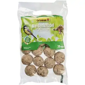 Gartenkrone Vogelfutter »Meisenknödel ohne Netz«, 1 Beutel à 1170 g