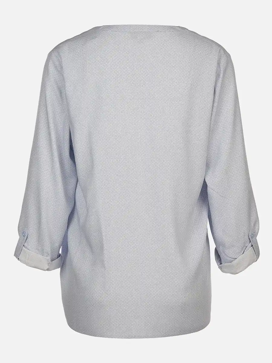 Bild 2 von Damen Bluse im Minimalprint Blau