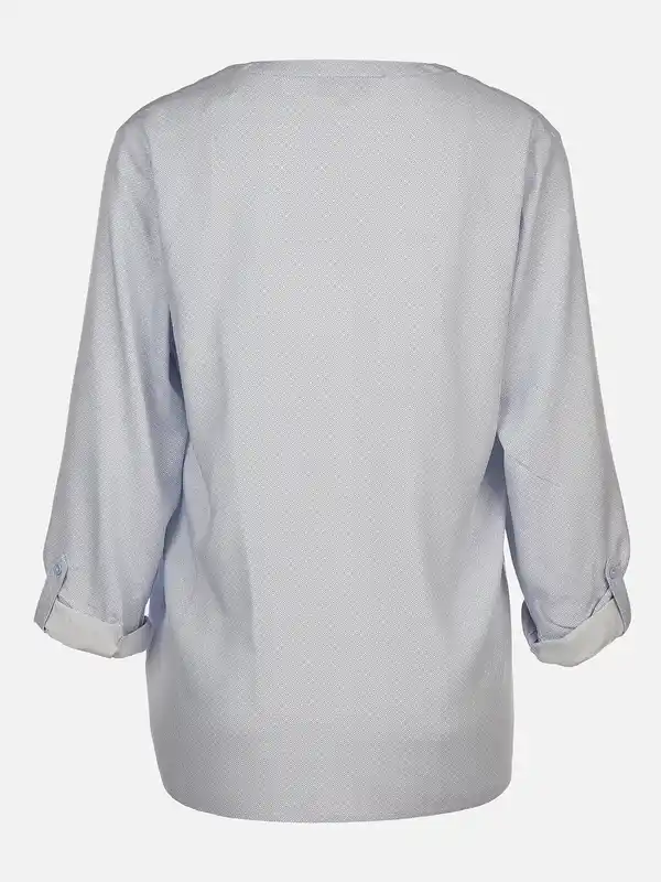 Bild 2 von Damen Bluse im Minimalprint Blau