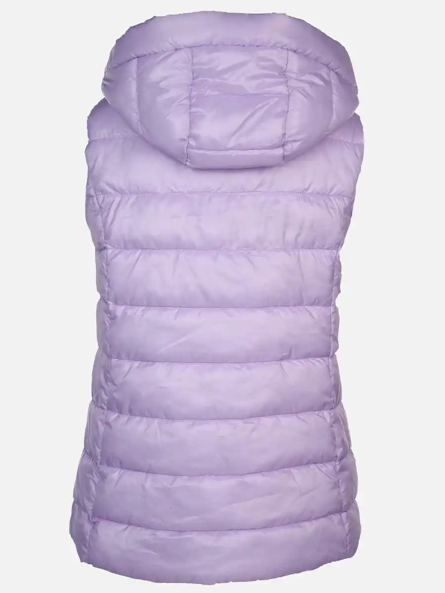 Bild 2 von Damen Steppweste mit Kapuze Lila