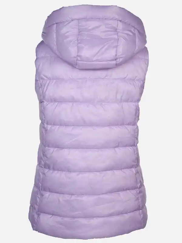 Bild 2 von Damen Steppweste mit Kapuze Lila