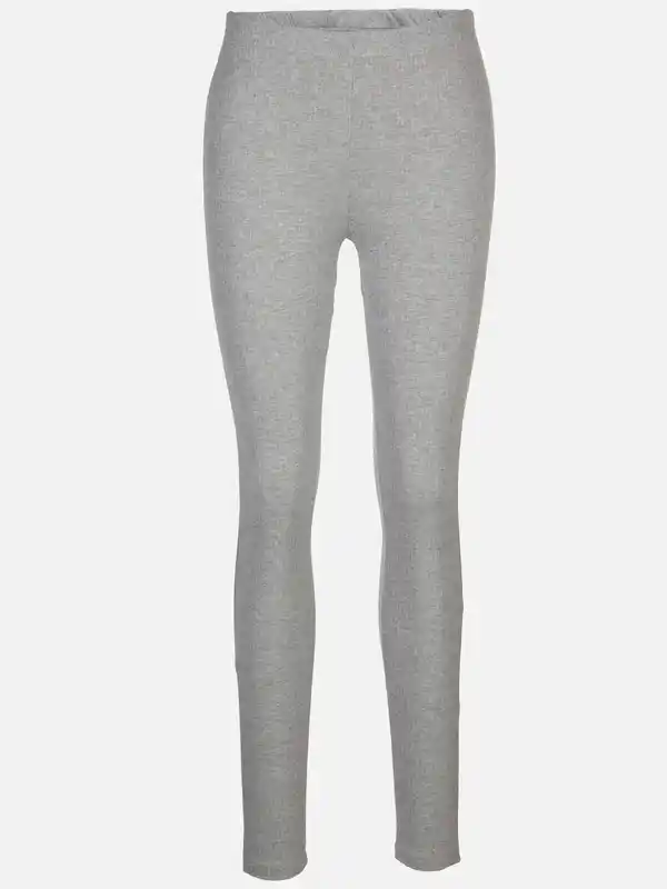 Bild 1 von Damen Ripp-Leggings Grau