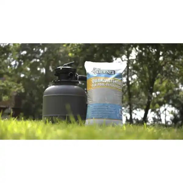 Bild 2 von Mr. GARDENER Filtersand, 25 kg Quarzfiltersand, für Pool-Filteranlagen
