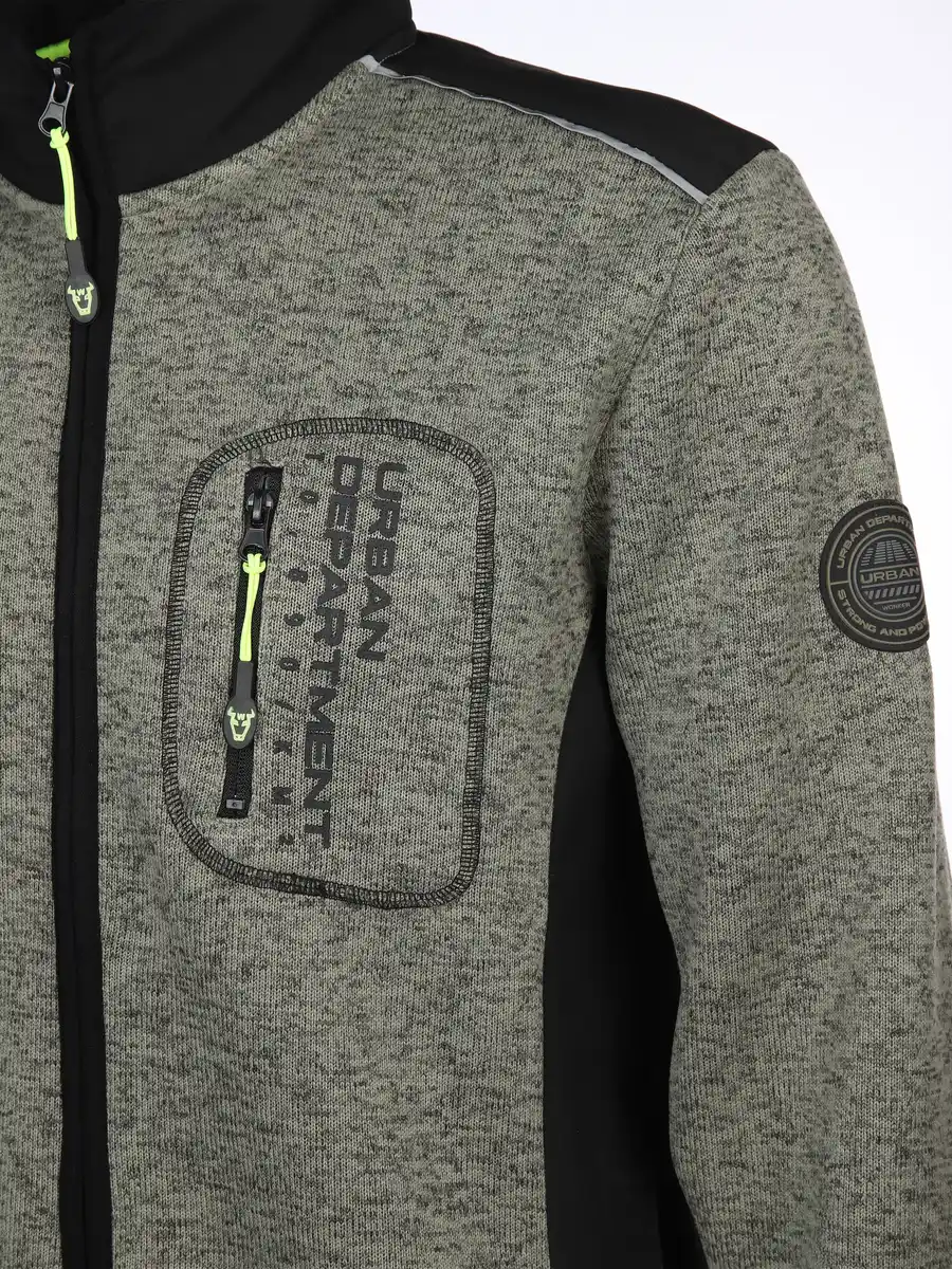 Bild 4 von Herren Fleecejacke Oliv