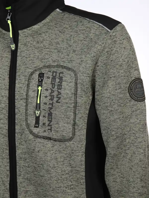 Bild 4 von Herren Fleecejacke Oliv