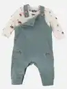 Bild 1 von Baby Jungen Strampler mit Longsleeve Türkis