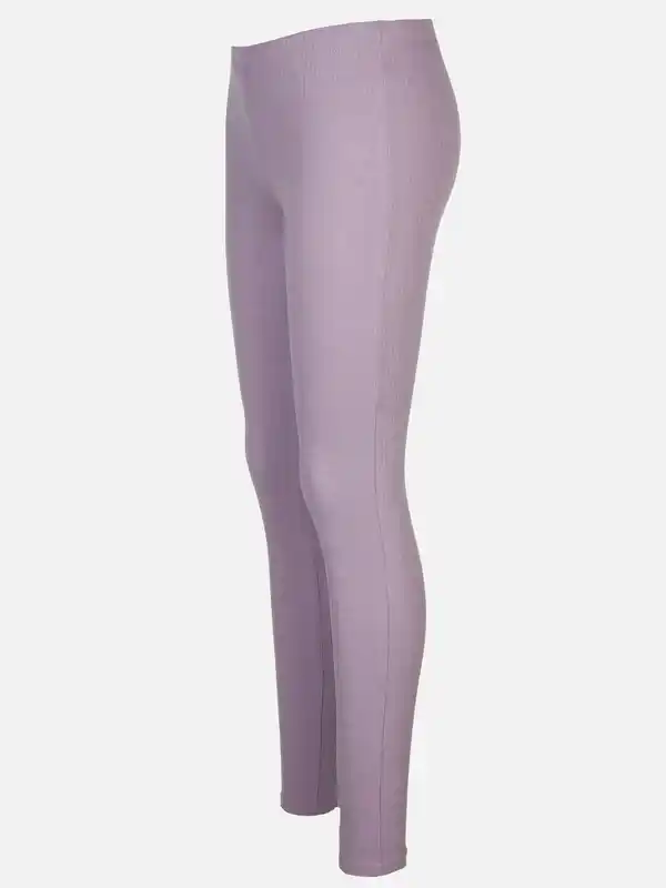 Bild 3 von Damen Ripp-Leggings Lila