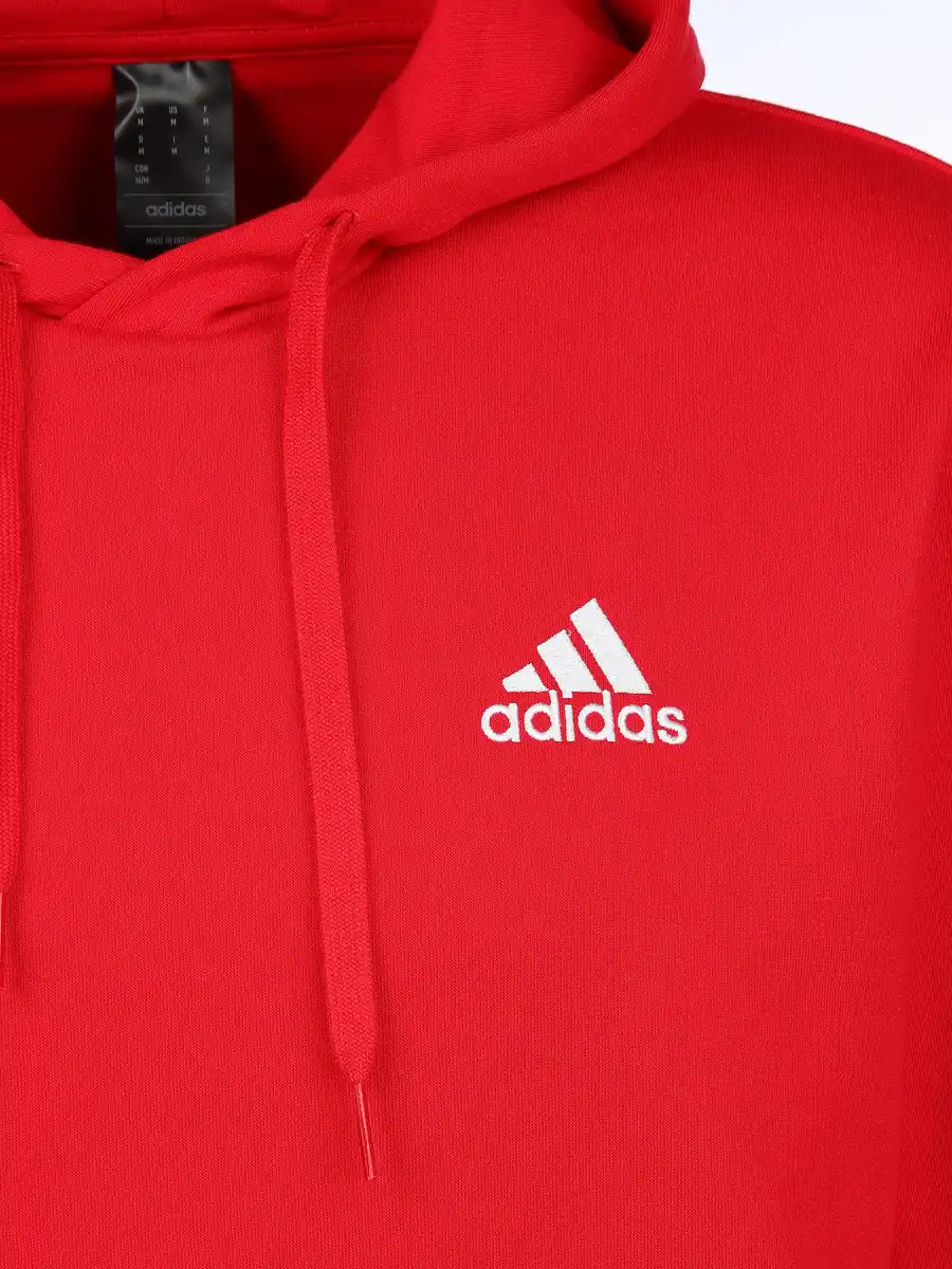 Bild 3 von Herren Hoodie unifarben Rot