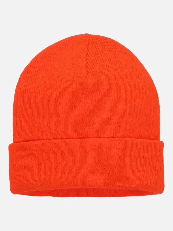 Bild 1 von Herren Strickmütze unifarben Orange