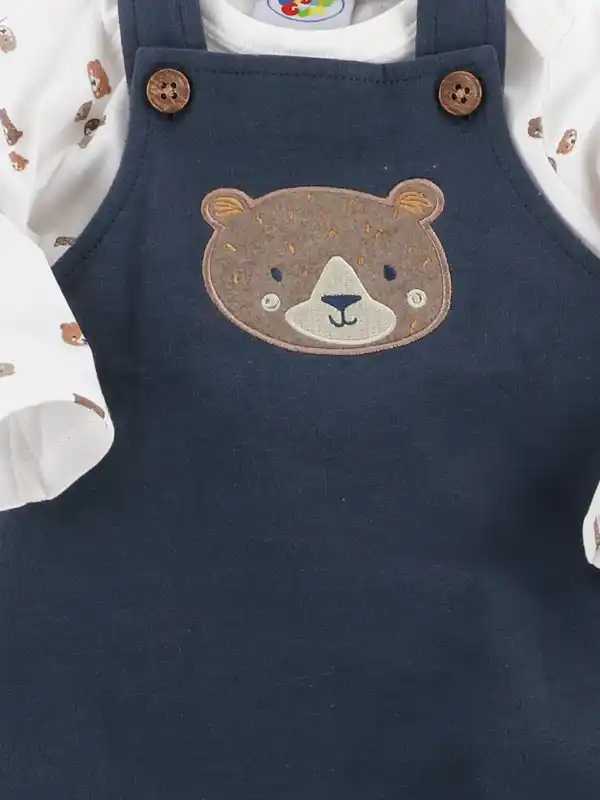 Bild 3 von Baby Jungen Stramplerset, 2tlg. Blau