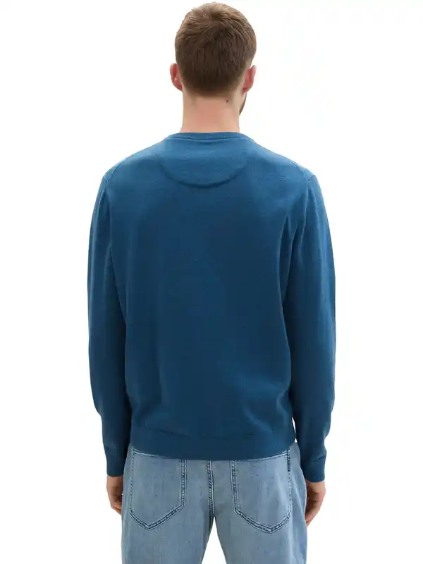 Bild 2 von Tom Tailor Herren Pullover Grau