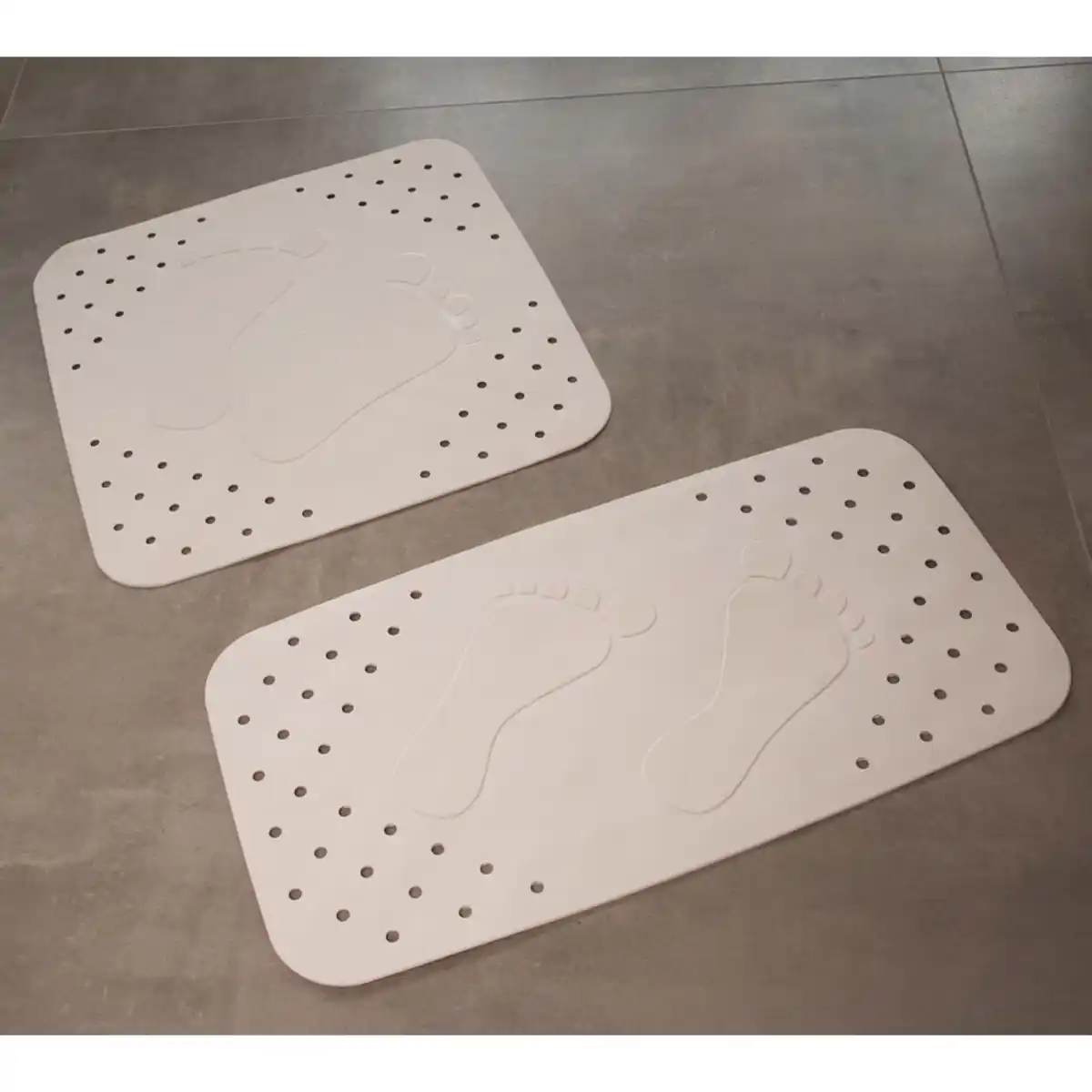 Bild 2 von Duscheinlage Plattfuß ca. 54x54 cm, grau (manhattan), 100% TPE