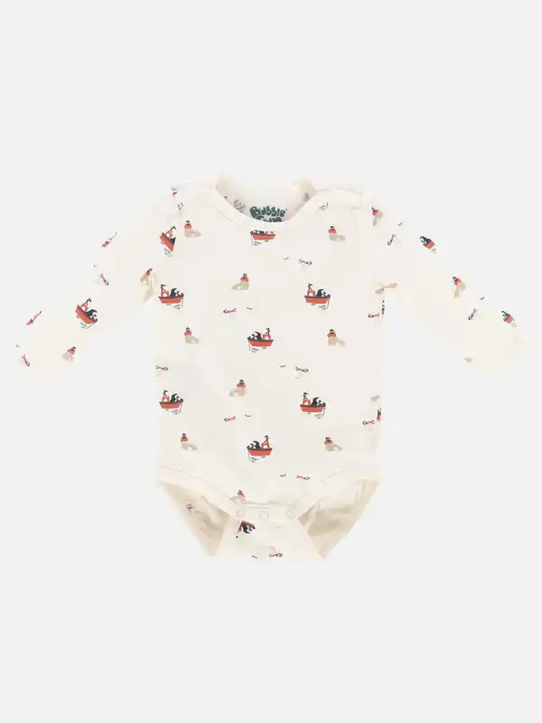 Bild 3 von Baby Jungen Strampler mit Longsleeve Türkis
