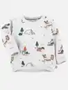 Bild 1 von Baby Jungen Sweatshirt mit Alloverprint Grau