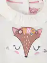 Bild 3 von Baby Mädchen Langarmshirt mit Tierprint Beige