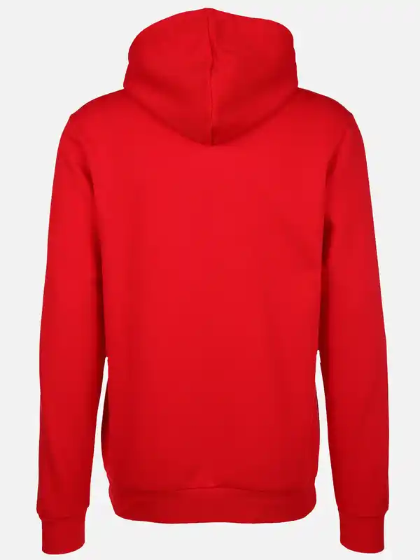 Bild 2 von Herren Hoodie unifarben Rot