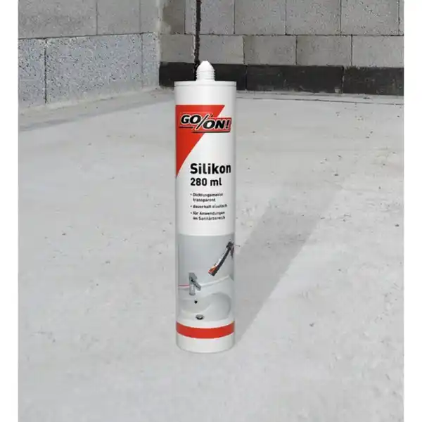 Bild 2 von GO/ON! Silikon, transparent, 0,28 l